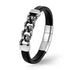 totenkopf skull herren armband skull bracelet uniqal